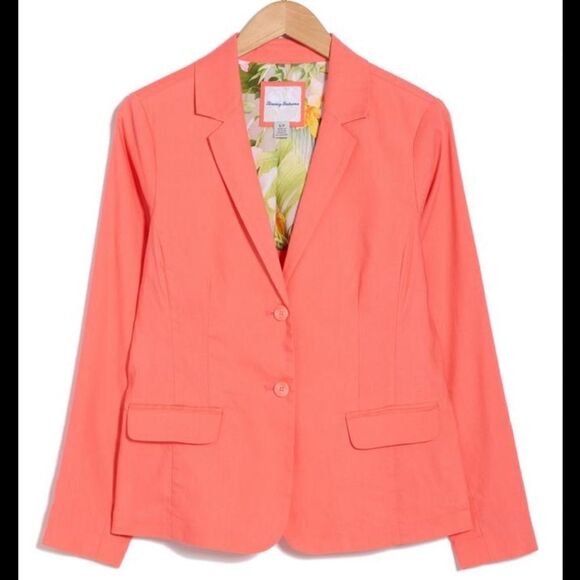 NWT TOMMY BAHAMA Poloma Coast Linen Blend Blazer Size Small - Picture 1 of 7